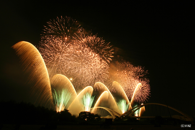 2010年 第４２回豊田おいでんまつり 花火大会 写真集 | スターライトパレード | 磯谷煙火店